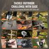Survival Shovel Survival Axe, 16-in-1 Camping Folding Shovels with Hatchet, Stainless Steel Tactical Shovel Hatchet Combo