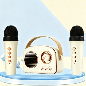 Mini Portable Karaoke Machine With Wireless Microphones (Option: 05)