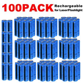 50&100pcs  Battery 3.7V Rechargerable Li-ion 3000mAh 18650 Batteries For Torch Flashlight Laser Headlamp Must Offer A Hazardous Materials Shipping Lab (Option: 100PCS)