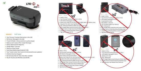 Get Realtime Tracking Info with iTrackLTE Portable Mini GPS Tracking Unit (SKU: g69768ggpscatm1m)