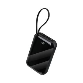 Universal Charging Companion  Power Bank - Suitable For A Variety Of Scenarios, With Portability And Multiple Capacities, Fast Charging And Wireless C (Option: Black)